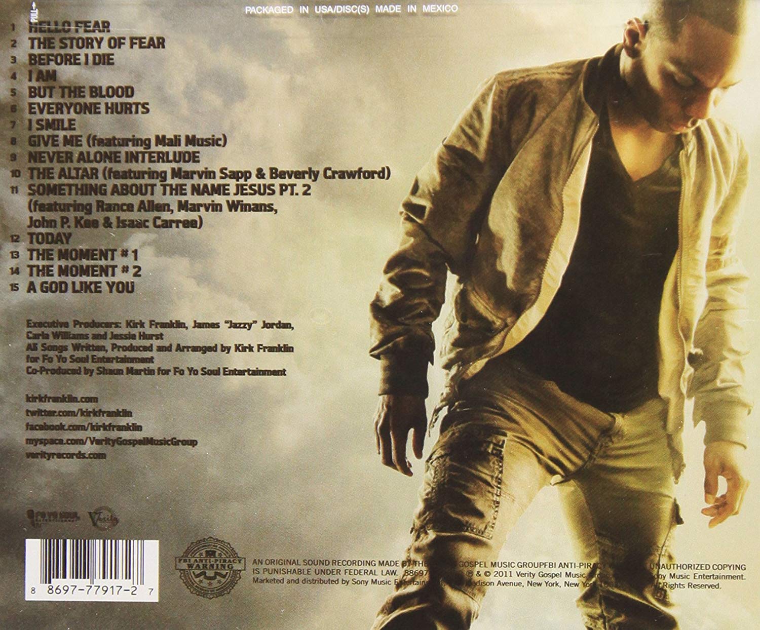 Kirk Franklin - Hello Fear (CD)-1